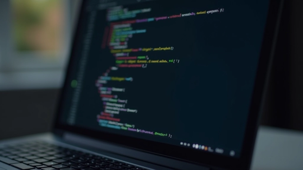 Code editor scherm met flexbox CSS-properties en visuele layout preview