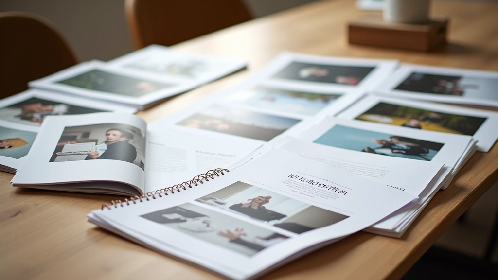 Collage van verschillende portfoliowebsite voorbeelden en case studies